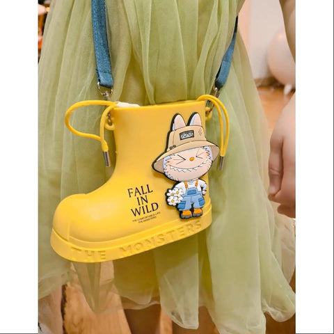 Labubu The Monsters Fall In Wild Series Rain Boot Bag LIMITED